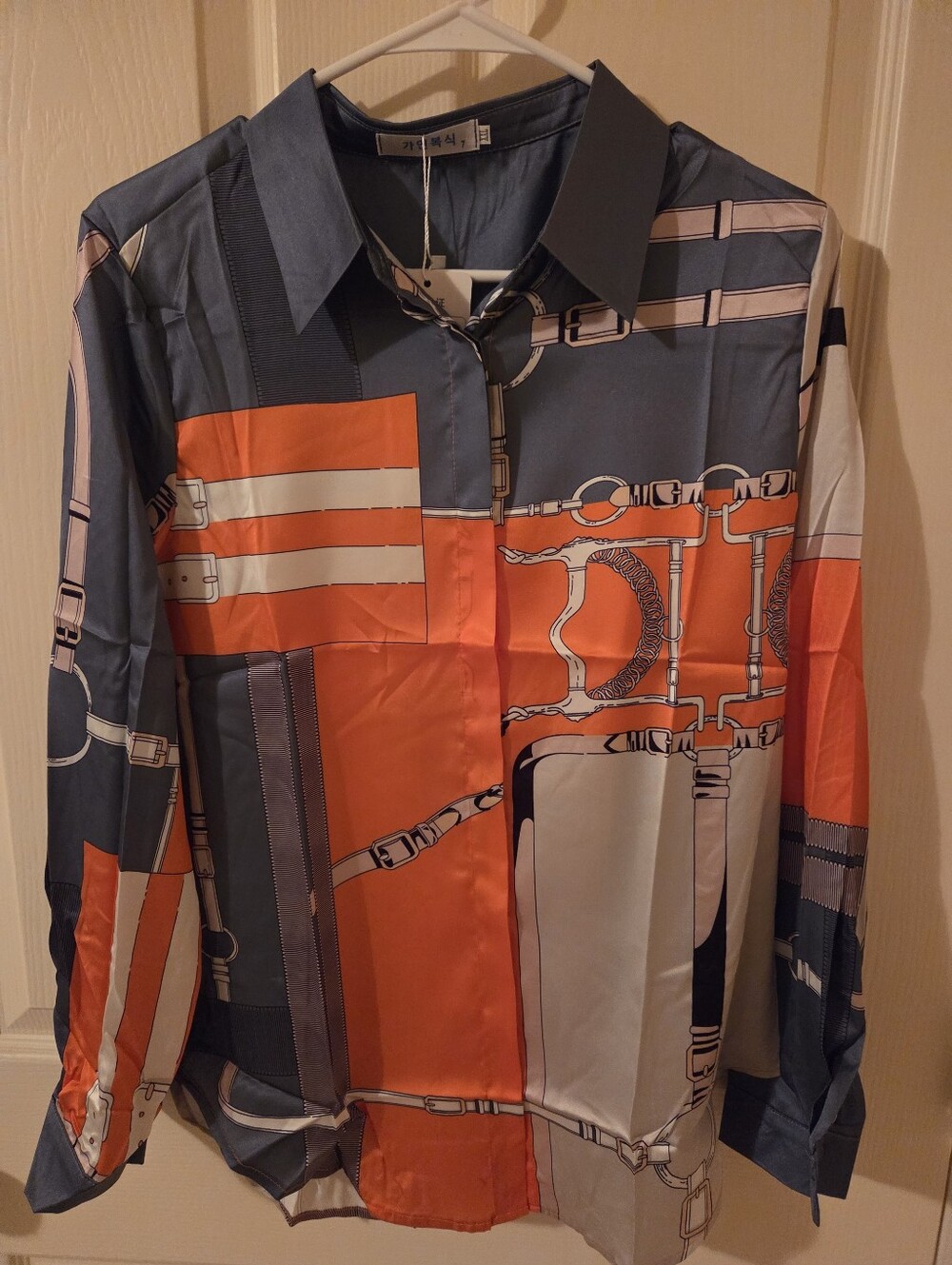 Womens Button Down Blouse